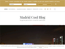 Tablet Screenshot of madridcoolblog.com